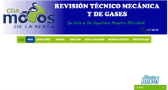 Desktop Screenshot of cdamotosdelasexta.com